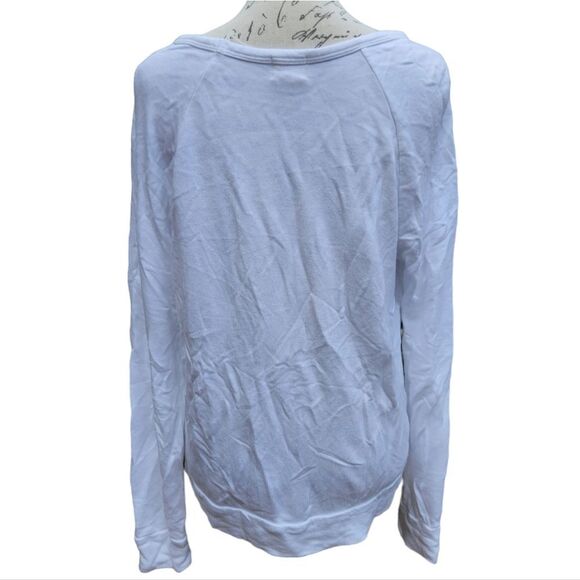 SUNDRY -813 Lovers Multicolor Printed Graphic Sweatshirt White Soft Terry NWOT M - Picture 4 of 7